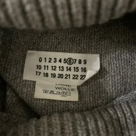 Maison Margiela Wool Turtleneck Dickey – Vintage Early 2000s